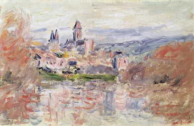Das Dorf Vetheuil, ca. 1881